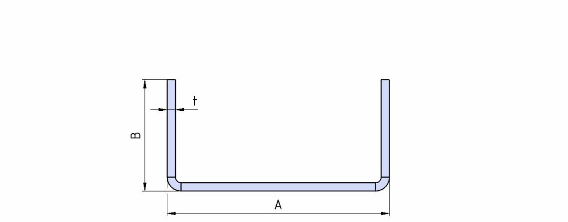 tenkostěnný_otevřený_ohybaný_hraněný_ocelový_hlinikový_profil_U