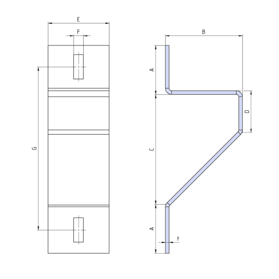 tenkostěnný_otevřený_ohybaný_hraněný_ocelový_hlinikový_profil_D konzola